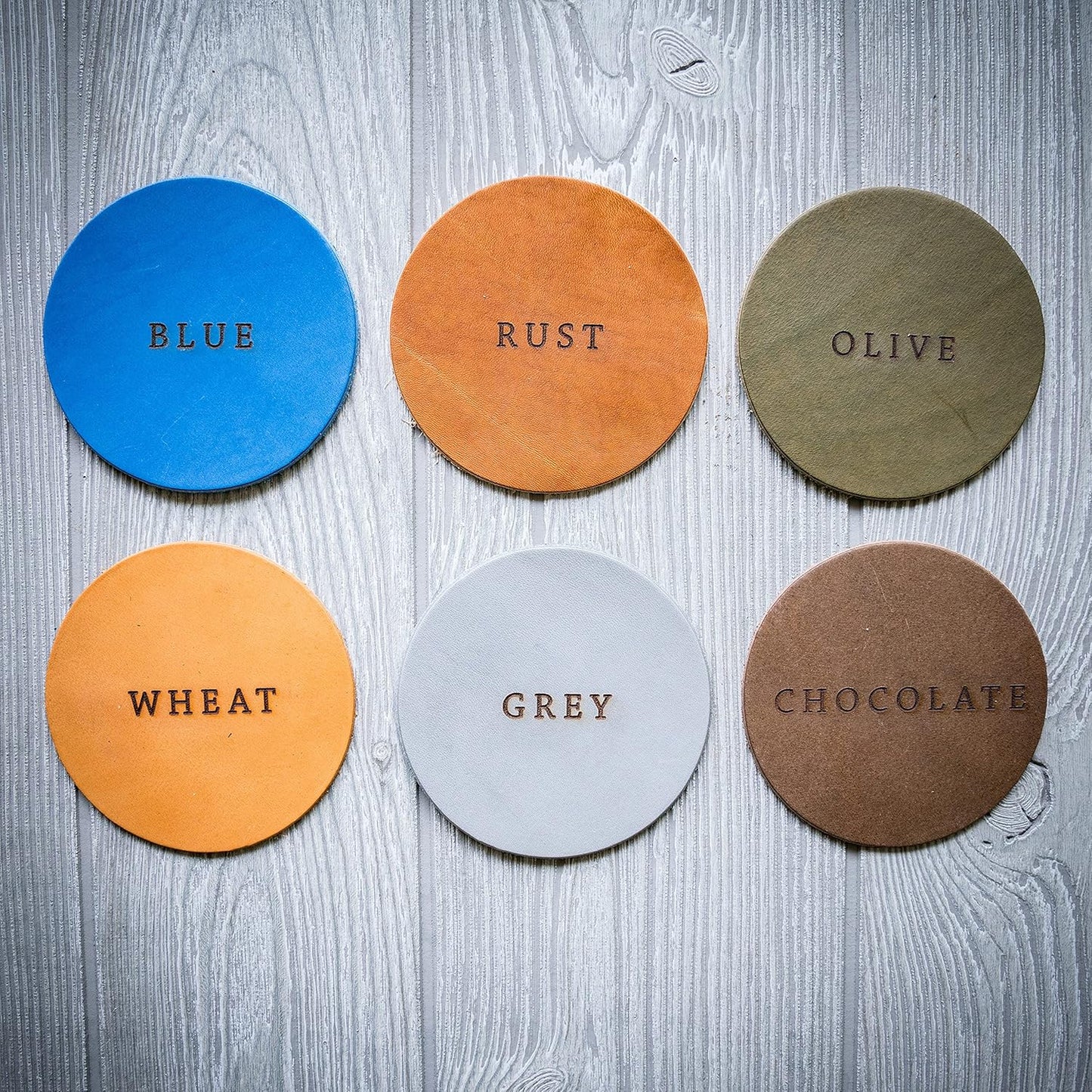 Stylish Leather Catchall Tray