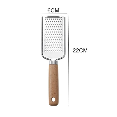 Kitchen Gadget Set Wooden Handle Stainless Steel Utensils Can Opener Peeler Garlic Press Cheese Grater Whisk Kitchen Accessories