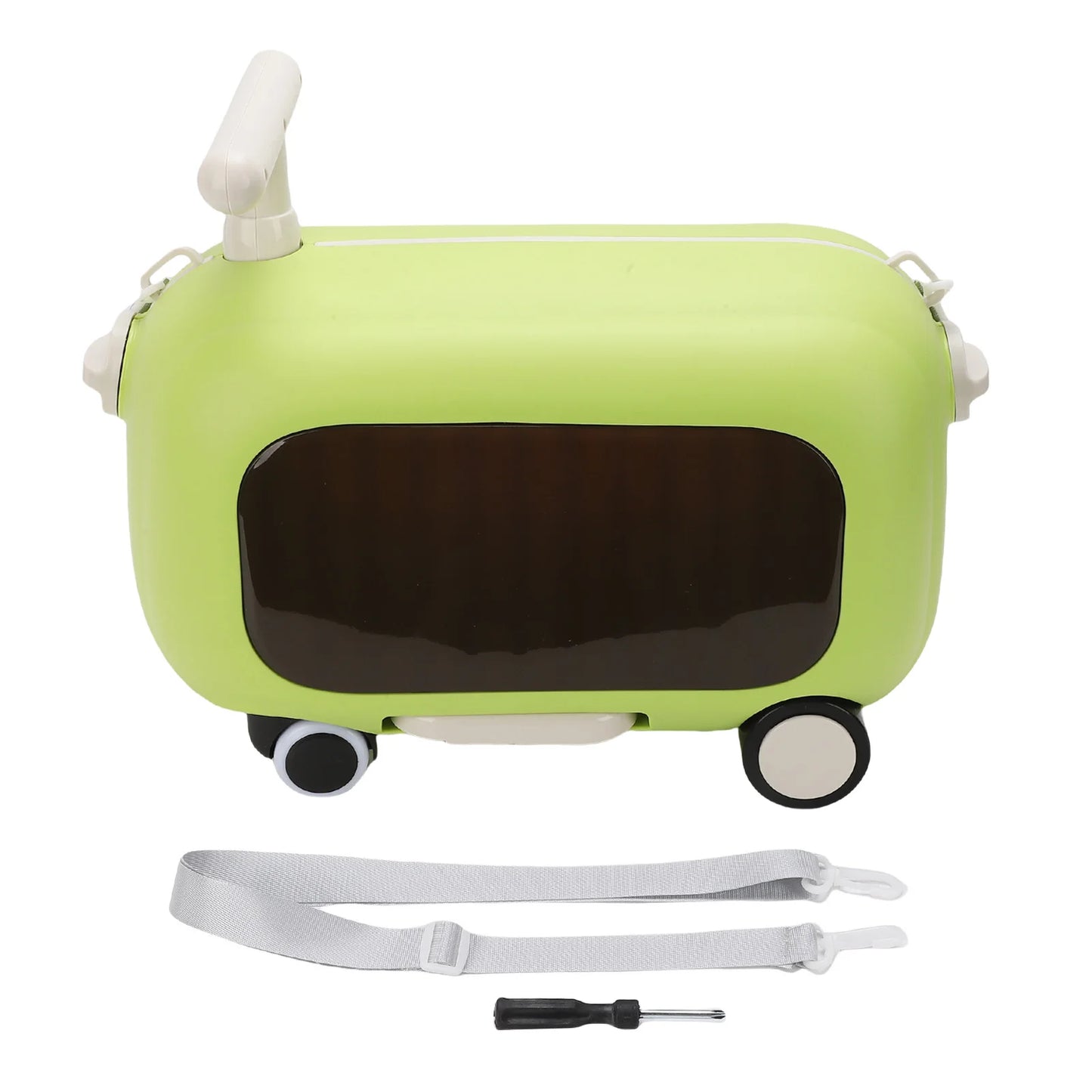 Kids Luggage Kids Ride-On Luggage 90 Degree Folding Pedal Large Capacity Multi-Functional Toddler Rideable Suitcase for Travel