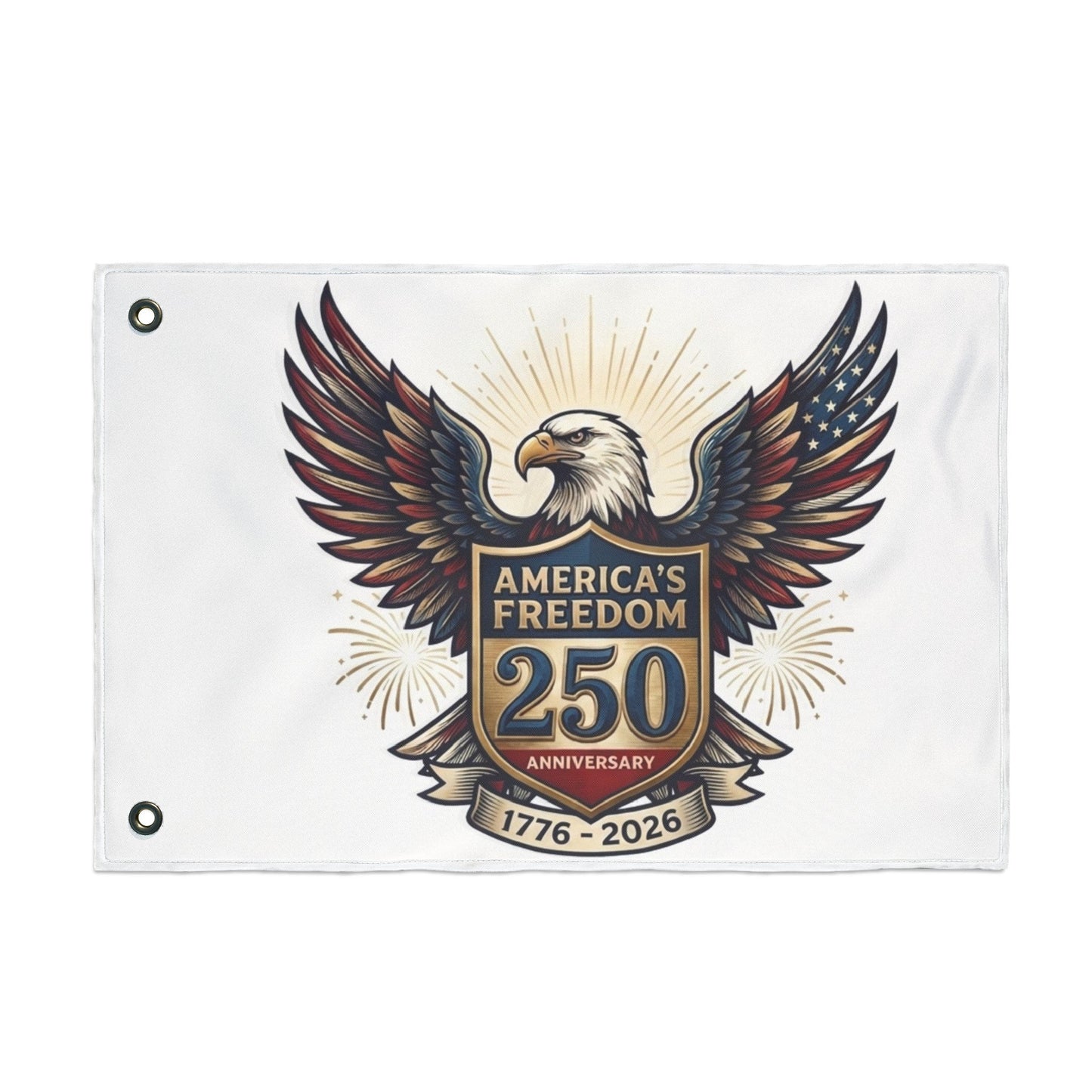 Double Sided Eagle Flag