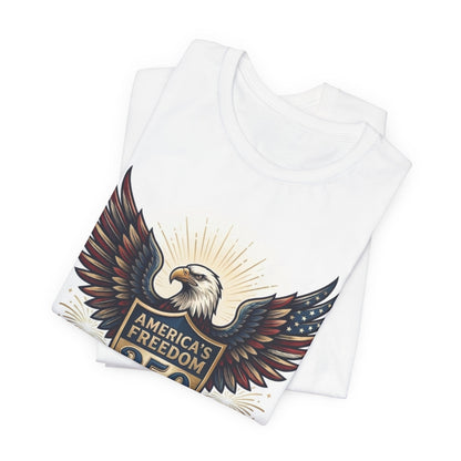 America's Freedom 250 Eagle T-Shirt — 1776–2026 Bicentennial Celebration Tee