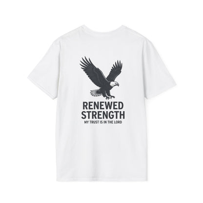 Trust in the Lord Eagle T‑Shirt — "They Will Soar High" Inspirational Christian Tee