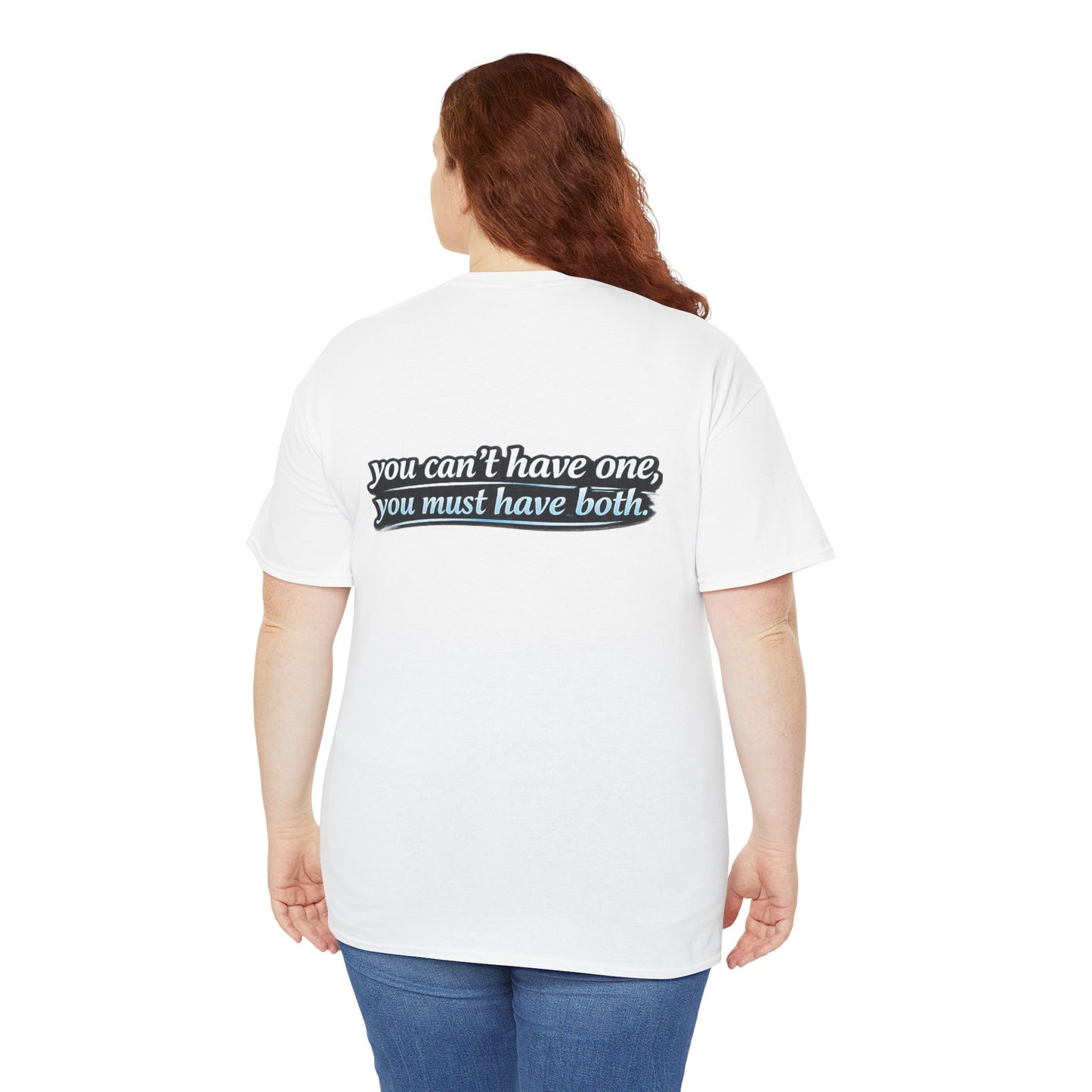 Unisex Heavy Cotton Tee - Faith + Hope...A winning combination!