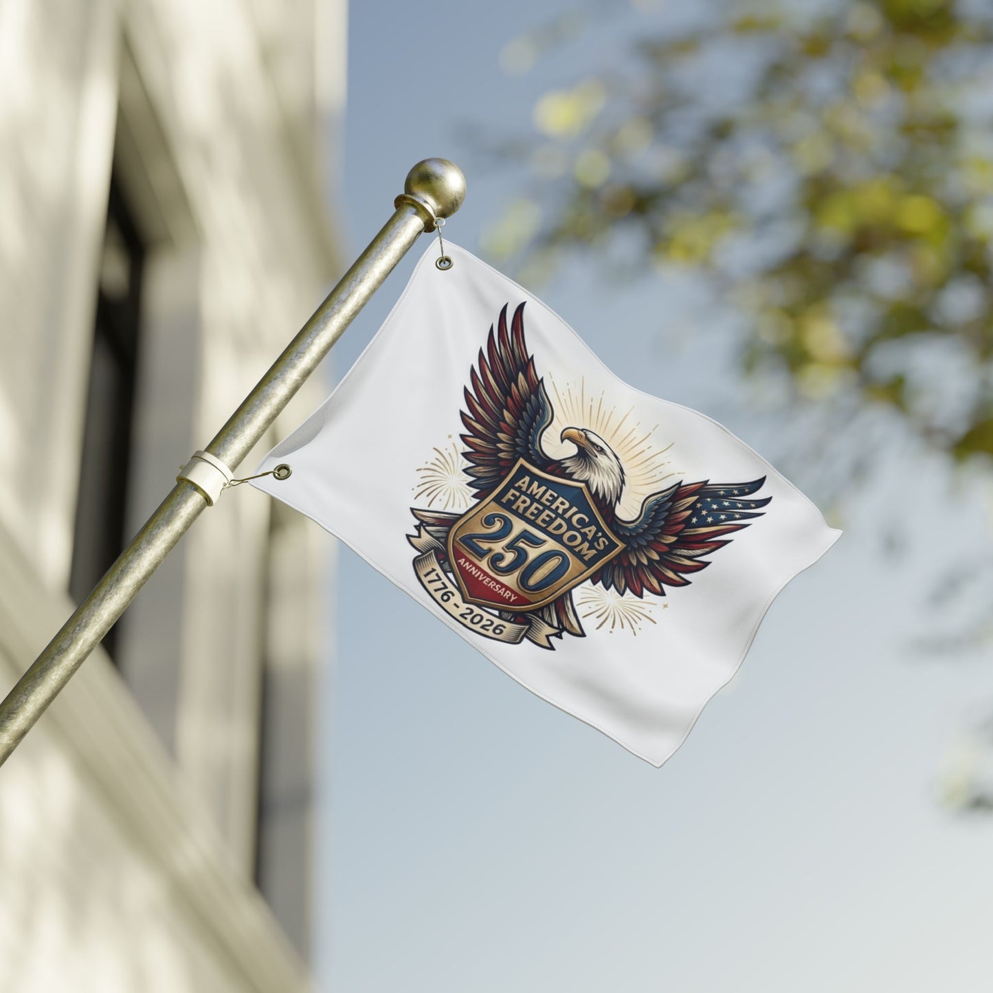 Double Sided Eagle Flag