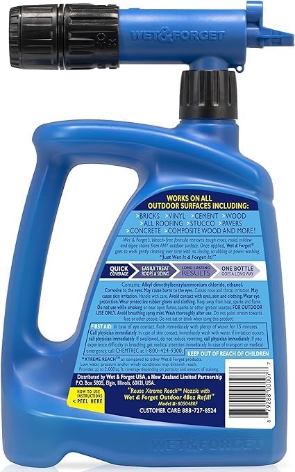 Easy Outdoor Stain Remover