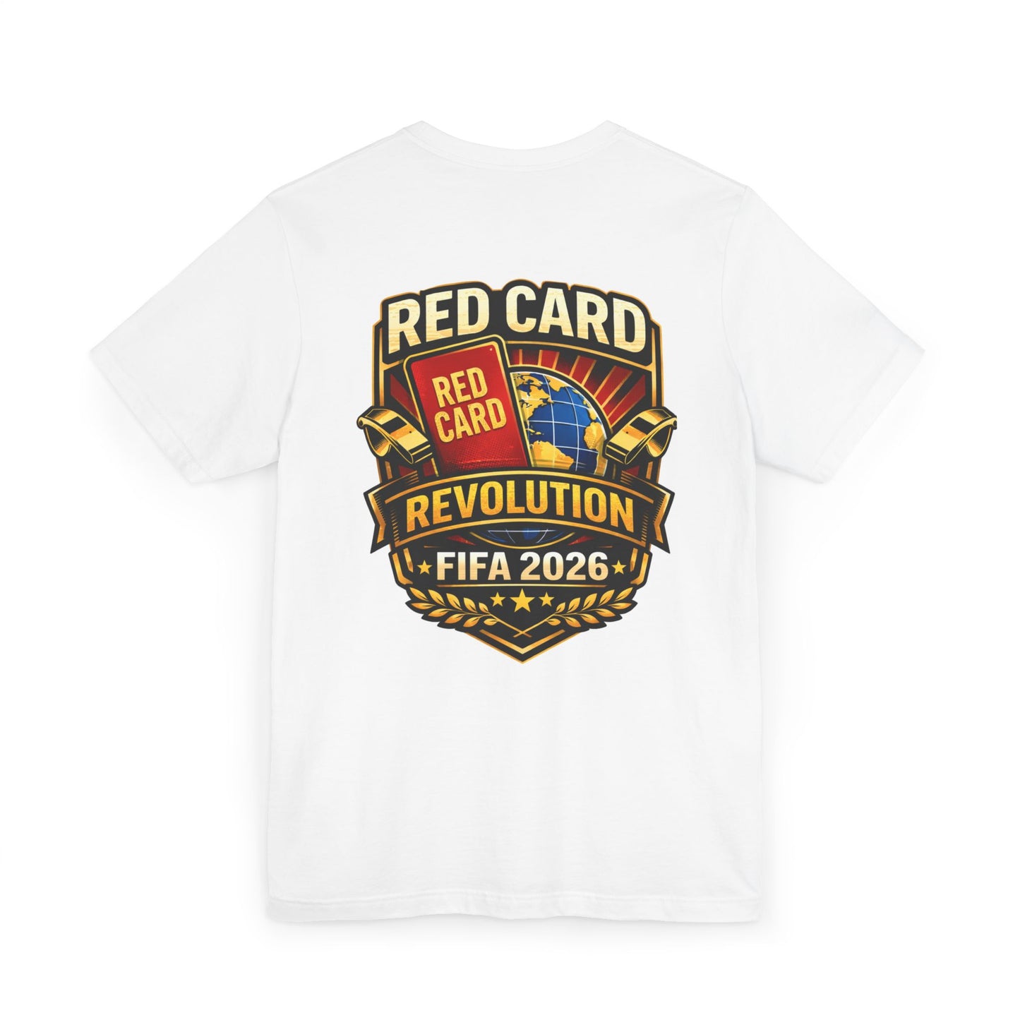 Unisex Jersey Red Card T-Shirt
