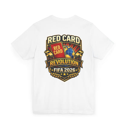 Unisex Jersey Red Card T-Shirt