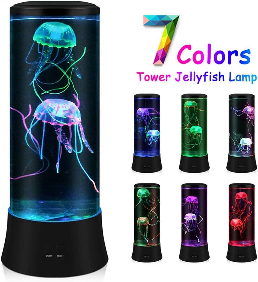 Mesmerizing Jellyfish Glow Lamp