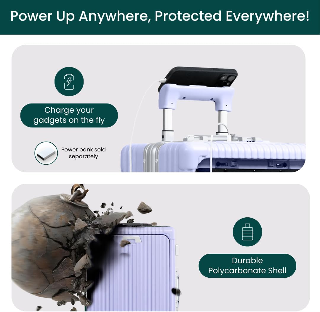 Lavender Spinner Carry-On