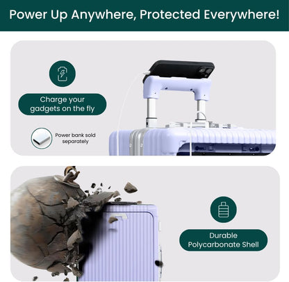 Lavender Spinner Carry-On