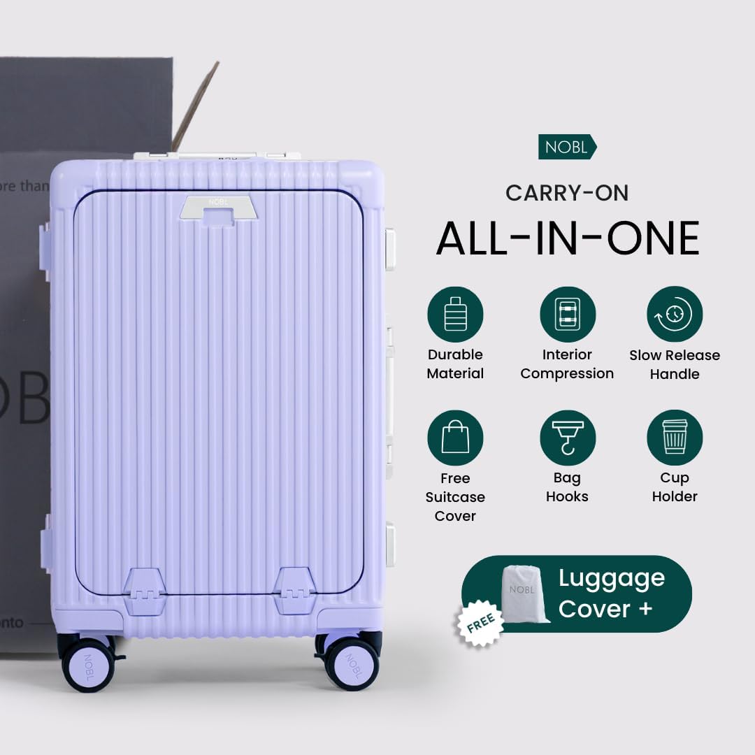 Lavender Spinner Carry-On