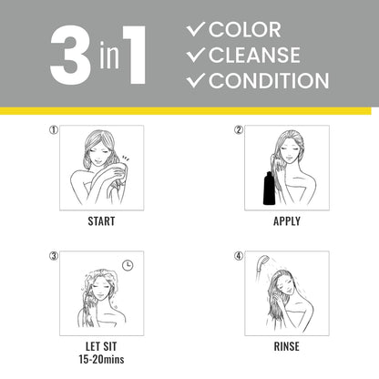 Easy Dark Brown Hair Dye Shampoo