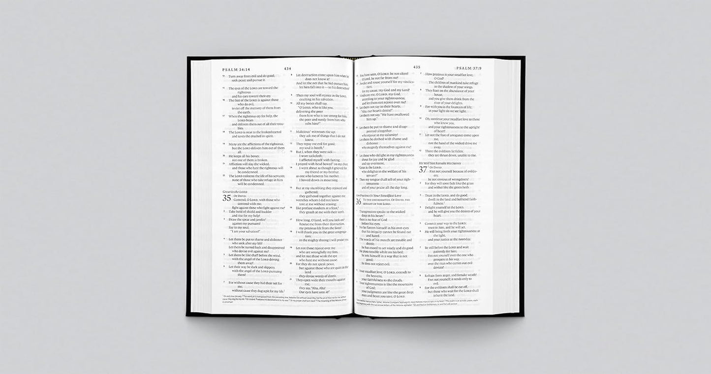 Classic Black ESV Bible