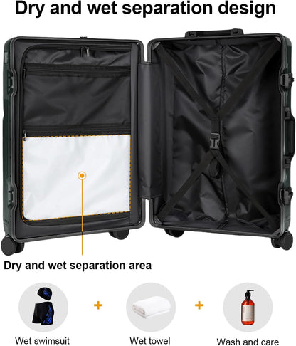 Chic Spinner Carry-On Luggage