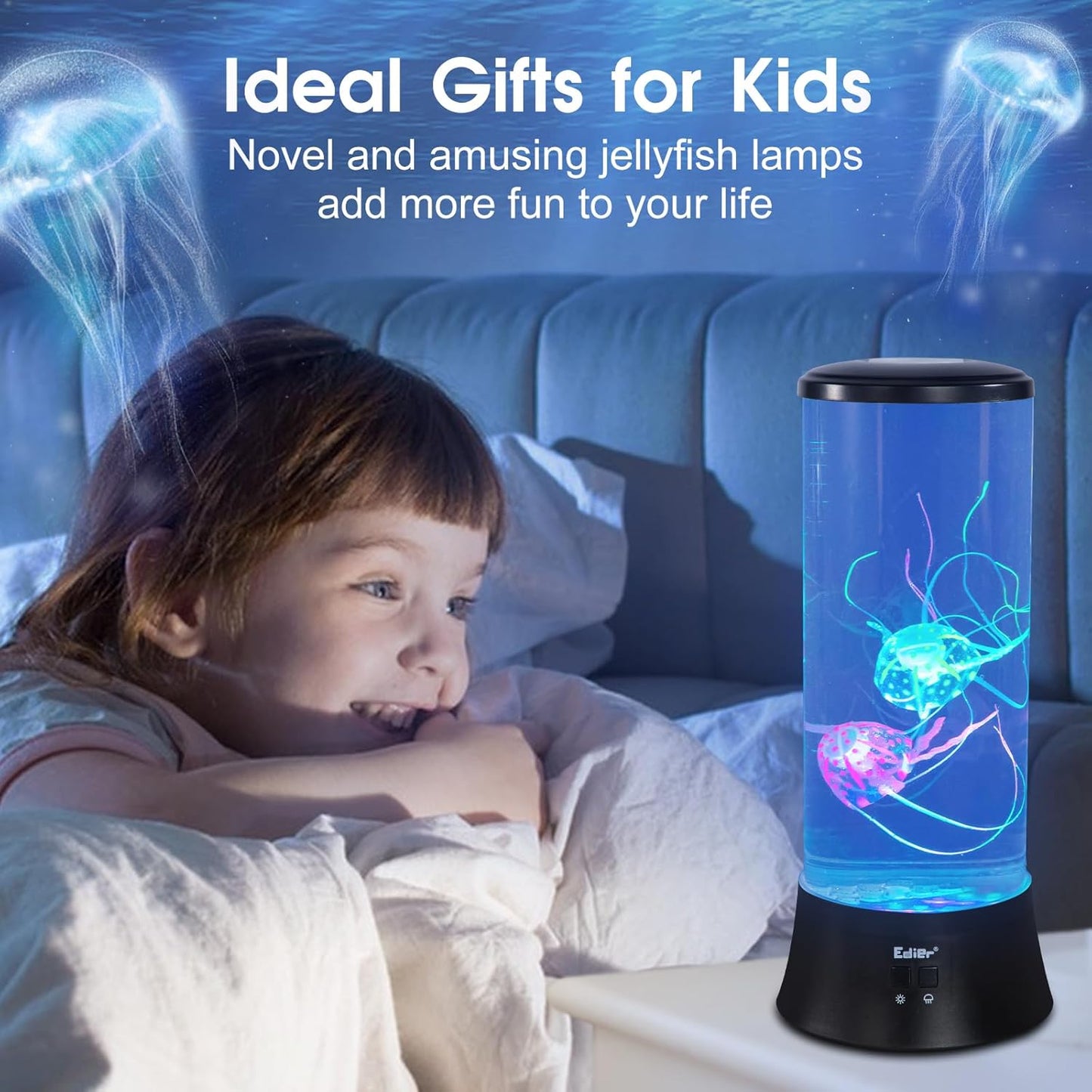 Mesmerizing Jellyfish Glow Lamp