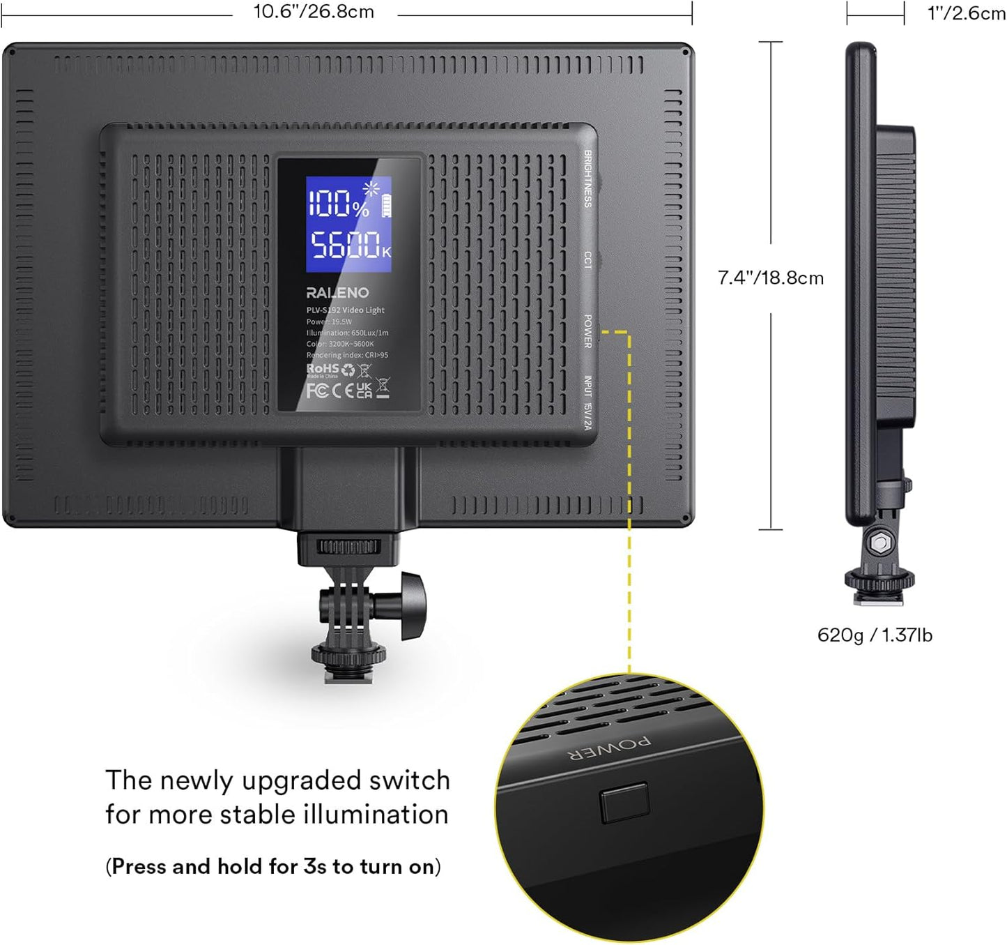 Brilliant Studio Light Panel