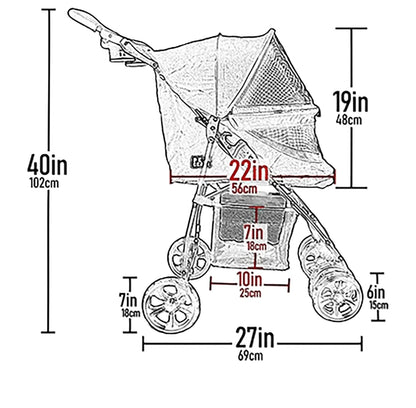 Happy Trails Lite Pet Stroller