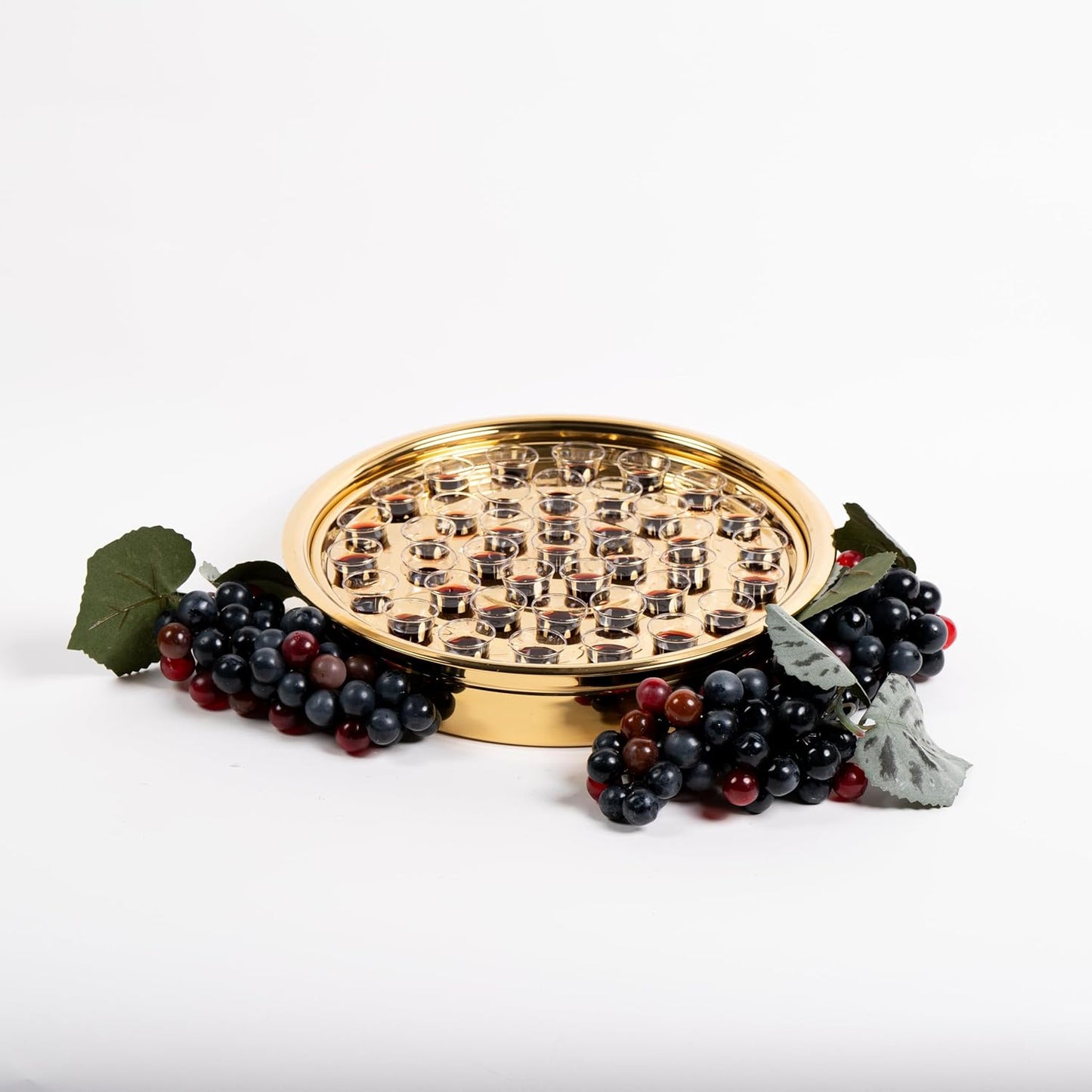 Elegant Brass Communion Tray