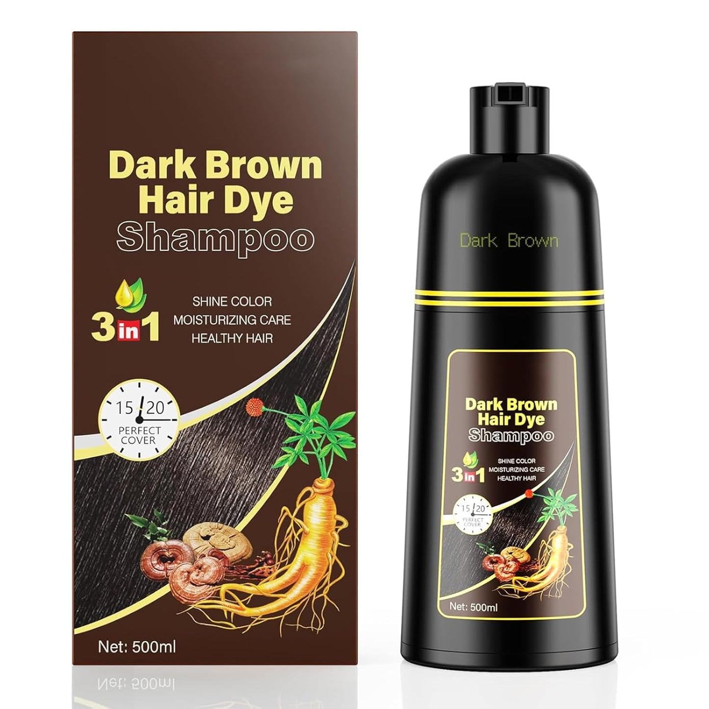 Easy Dark Brown Hair Dye Shampoo