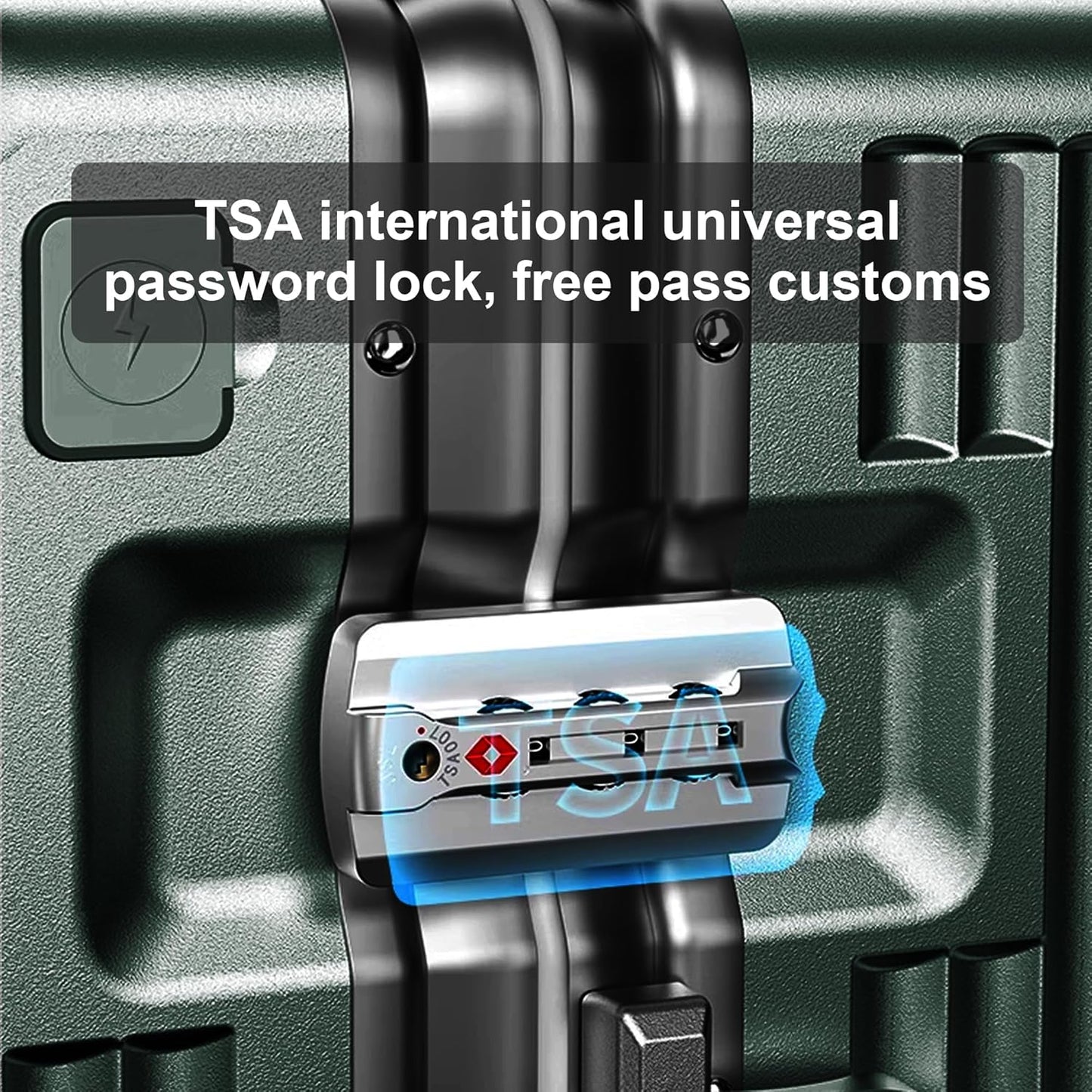 Chic Spinner Carry-On Luggage