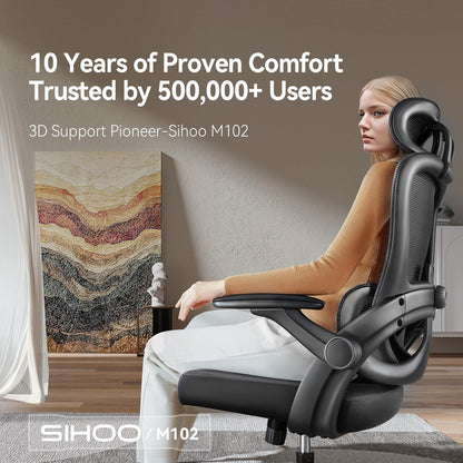 SIHOO Ergonomic Ultimate Comfort Office Chair
