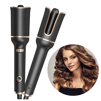 Auto Rotating Hair Curler Air Curler Spin Curl Ceramic Curling Iron Automatic Curling Wand Electric Hair Waver Iron Styler