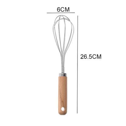 Kitchen Gadget Set Wooden Handle Stainless Steel Utensils Can Opener Peeler Garlic Press Cheese Grater Whisk Kitchen Accessories