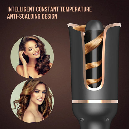 Auto Rotating Hair Curler Air Curler Spin Curl Ceramic Curling Iron Automatic Curling Wand Electric Hair Waver Iron Styler