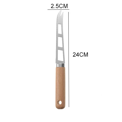 Kitchen Gadget Set Wooden Handle Stainless Steel Utensils Can Opener Peeler Garlic Press Cheese Grater Whisk Kitchen Accessories