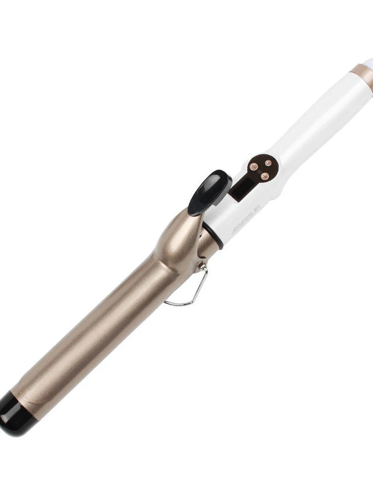 Temperature Setting Electric Hair Curler Long Curling Tong Wand 9-38mm Professional Hair Curling Iron LCD Screen