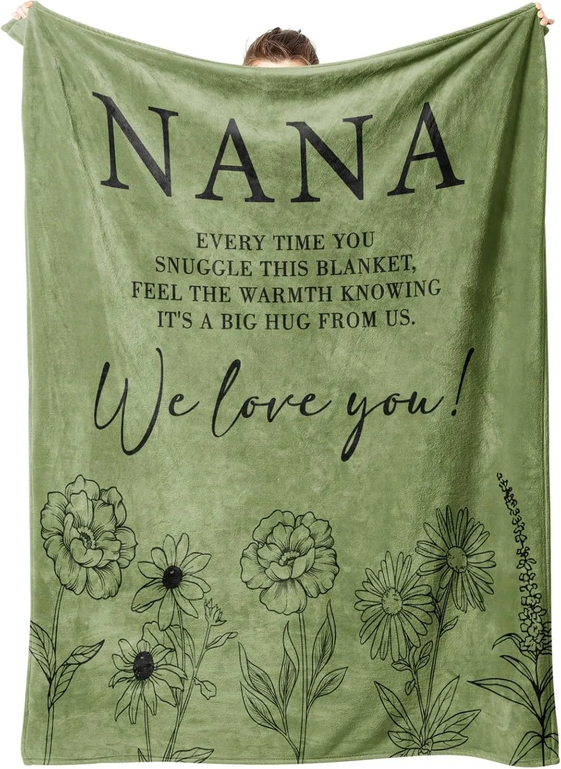 Grandma Gifts in Spanish Abuela Gifts Abuelita Blanket for Grandma Festival Birthday Gifts Regalos para Abuela/Abuelita throw