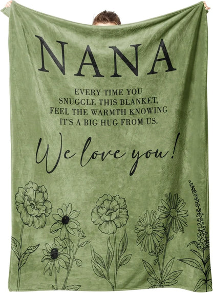 Grandma Gifts in Spanish Abuela Gifts Abuelita Blanket for Grandma Festival Birthday Gifts Regalos para Abuela/Abuelita throw