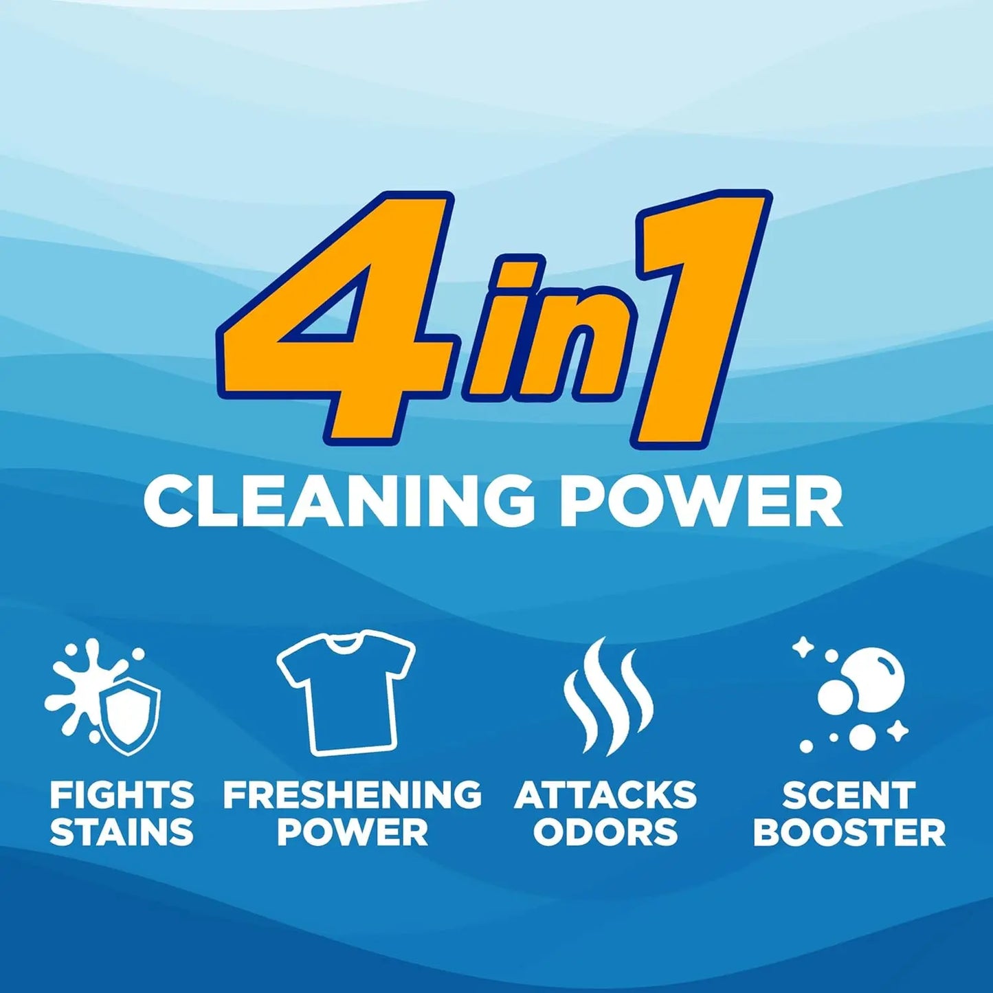 Fresh Burst Liquid Laundry Detergent, 170 fl oz for 170 Loads, HE Compatible Cleaner