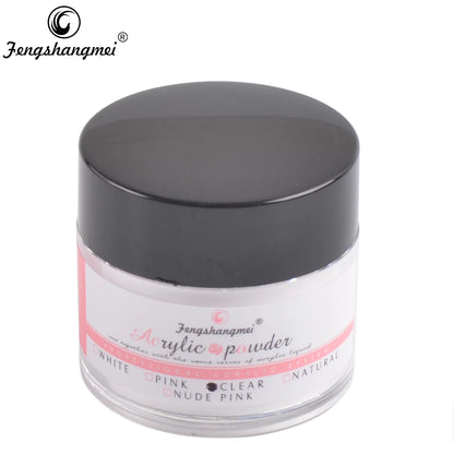 15g 5 Colors Nail Art Acrylic Powder Odorless Non-Toxic Easy Blend No Nail Lamp Needed for Nails Long Lasting Salon Quality DIY