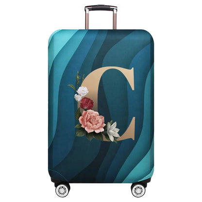 Luggage Protective Cover Dust Cover Anti-Scratch Portable Suitcase Trunk Holders Case Travel Accessories Gold Letter Printing