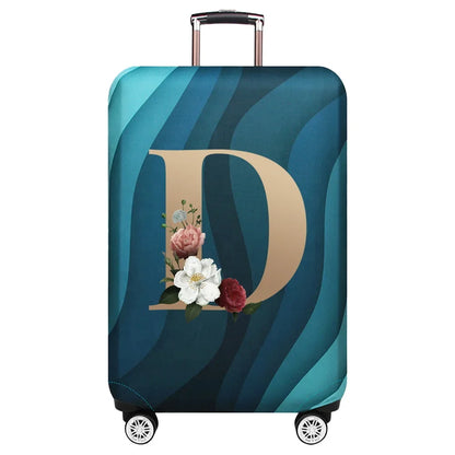 Luggage Protective Cover Dust Cover Anti-Scratch Portable Suitcase Trunk Holders Case Travel Accessories Gold Letter Printing