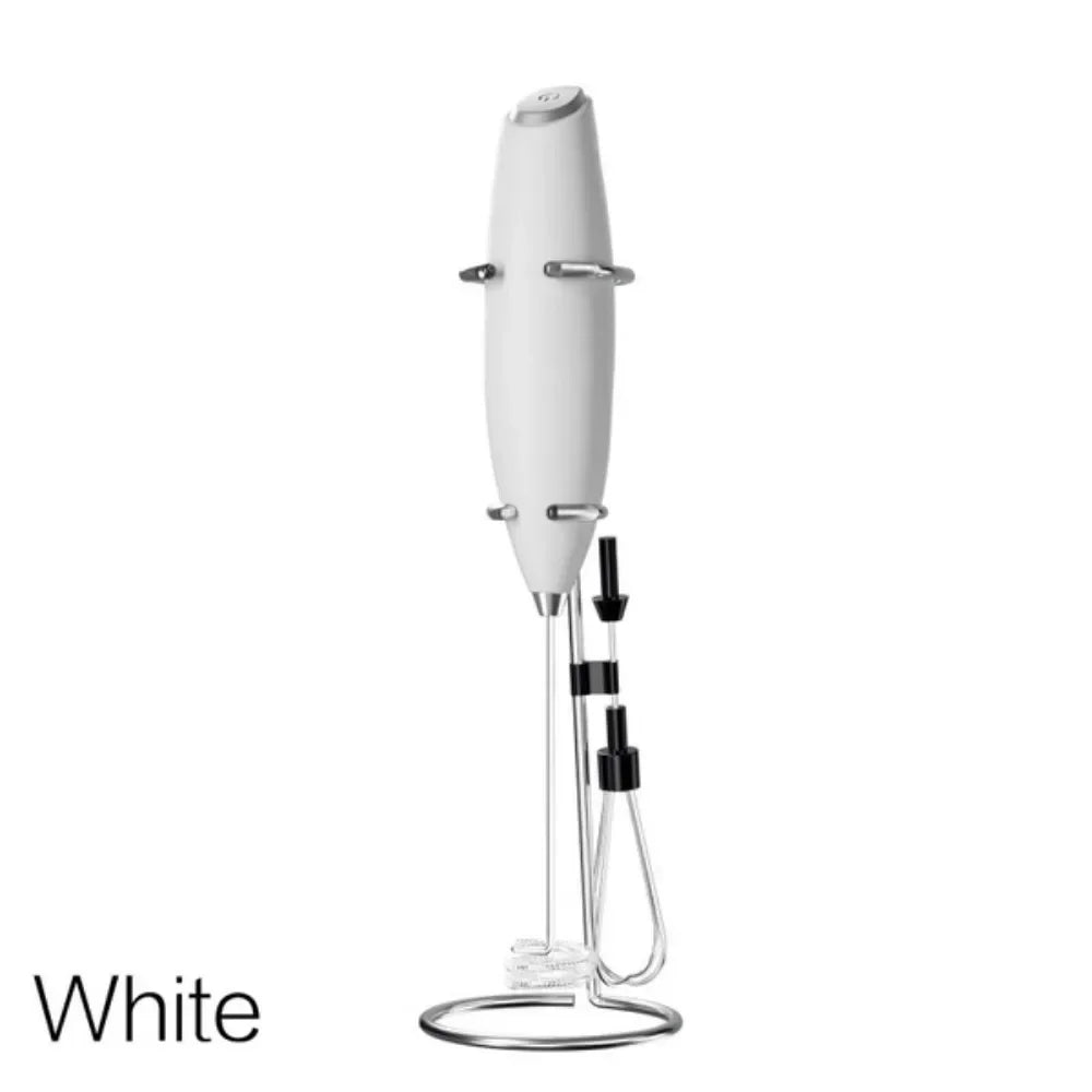 Powerful Electric Milk Frother, Handheld Mini Whisk for Coffee, Latte, Cappuccino, Kitchen Tools, Household Essentials