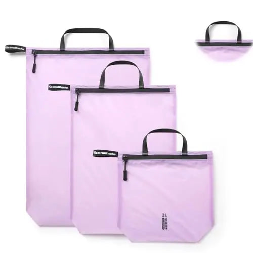 Travel Luggage Organizer Pouch Waterproof Zipper Packing Sacks Translucent Clothes Sorting Bag Suitcase Insert Accessories