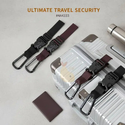 Luggage Strap Buckle Portable Travel Accessory Adjustable Suitcase Hanger Clip for Bag Luggage Combination Organizer