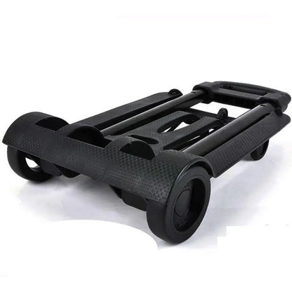 2/4 Wheeled Small Truck with Foldable Pull Rod, Portable Shopping Cart, Household Grocery Cart, Small Pull Cart, Luggage Cart