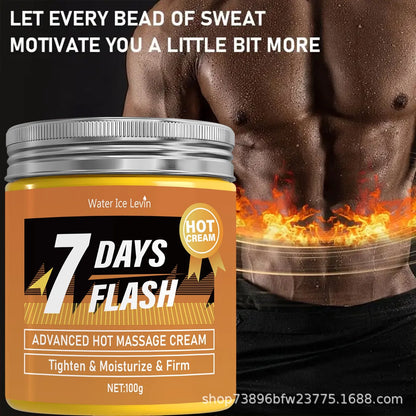 100g/300g/500g/1000g Viral 7-Day Heating Massage Cream: Instant Warmth Skin Tightening | Quick Absorption Hot Massage Cream