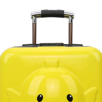 Kids Spinner Luggage 360 Degree Rotation Unisex Trolley Case Toddler Suitcase with Compartment Bag for Travel