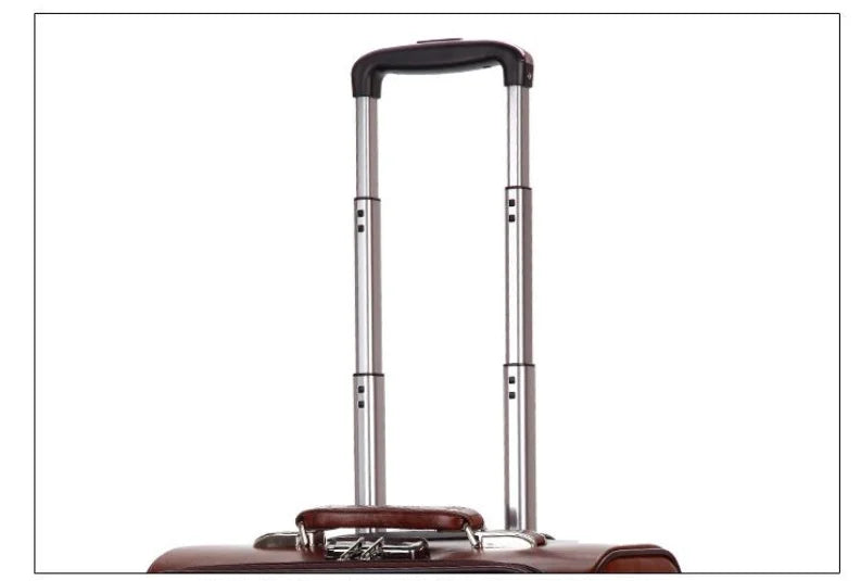 Men Business Travel Rolling Luggage Suitcase Under Seat Carry on Suitcases 18 Inch Travel Luggage Bag with 4 Spinner Wheels