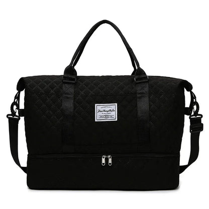Lightweight Luggage Bag, Large Capacity Travel Duffle Bag Gym Tote Bags, Shoulder Weekender Overnight Bag
