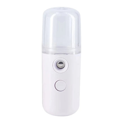Mini Facial Steamer Spray Mister USB Humidifier Moisturizing Skincare Face Beauty Tool For Women