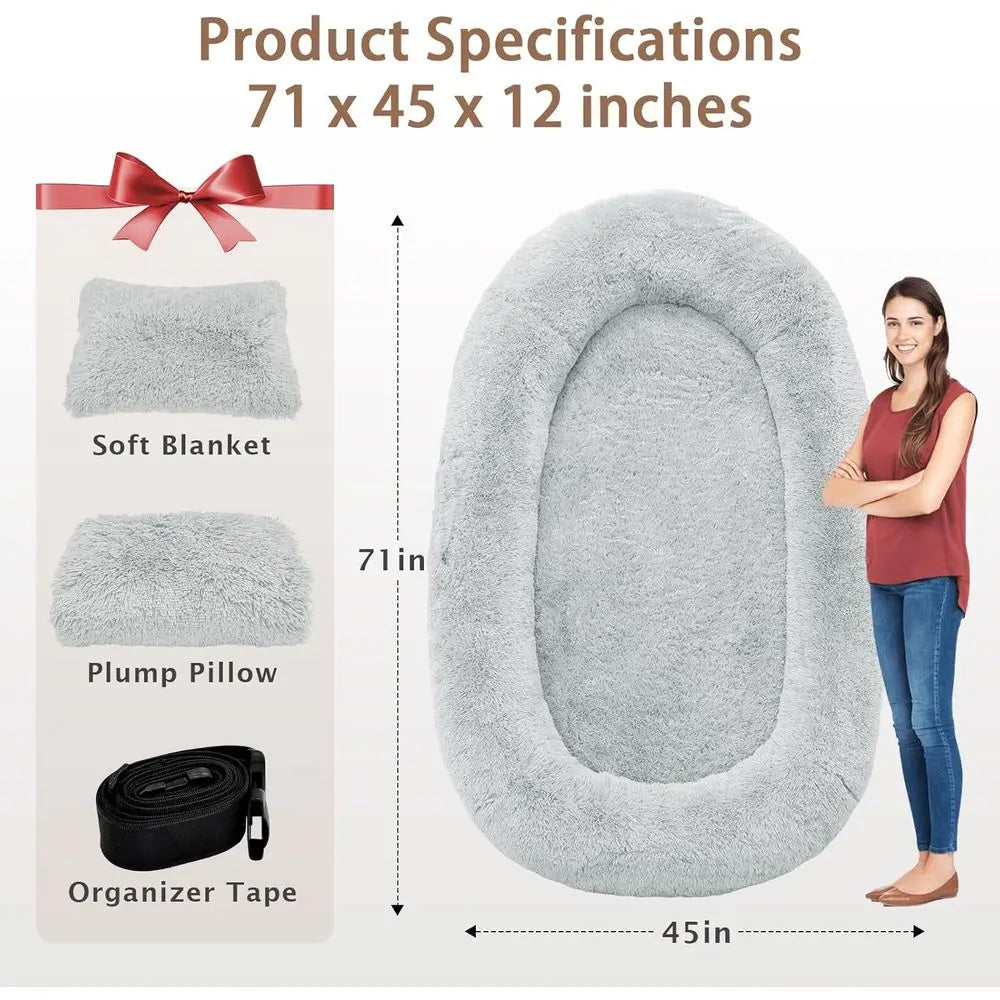 Cozy Memory Foam Pet Bed