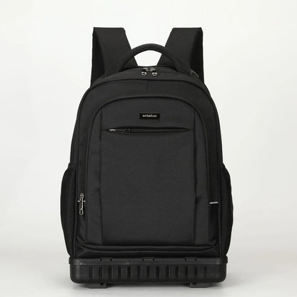 Men Travel Trolley Backpack Rolling Luggage Backpack Trolley Bag with Wheels Business Wheeled Backpack Cabin Carry on Luggage