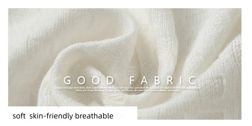 White Waffle Bathrobe Quick-dry Soft Long Sleeved Bathrobe For Women Men Home Hotel Spa Couple Sleepwear XXXL Thin Summer