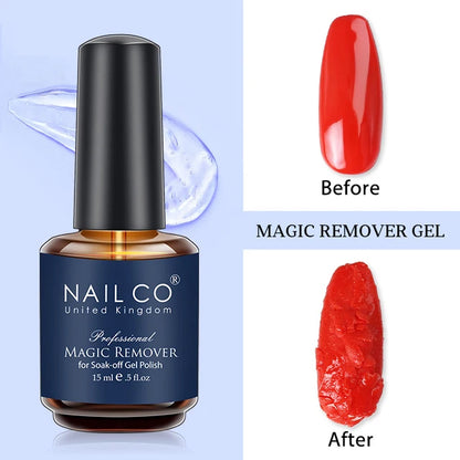 NAILCO 15ml Gel Nail Polish Nude Pink Gellak Color Series Gel Lacquer Set For Nails Glitter UV Nail Art LED Flower Gel Varnishes
