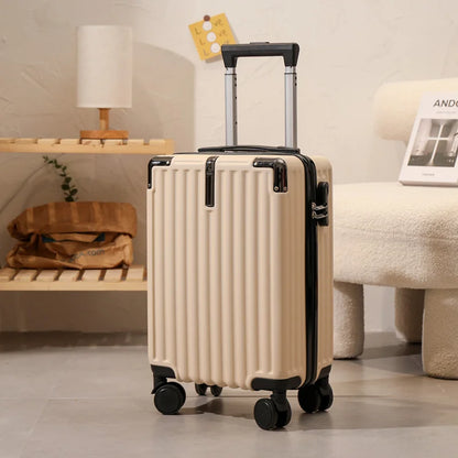 18 inch Student suitcase Travel Bag Women's Bag Back to School Spinner Wheel Suitcase Carry-On Boarding Travel